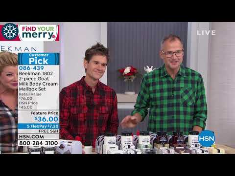 HSN | Beekman 1802 Bath & Body Gifts 10.28.2019 - 02 PM