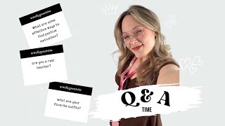 answers I probably should've kept a secret😆😅 | Q&A