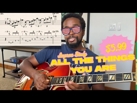 All the Things You Are Improv Study- Intermediate/Advanced Jazz Guitar lesson