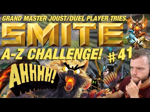 GM Joust Player tries Smite Duel A-Z Challenge - #41 [Fenrir]