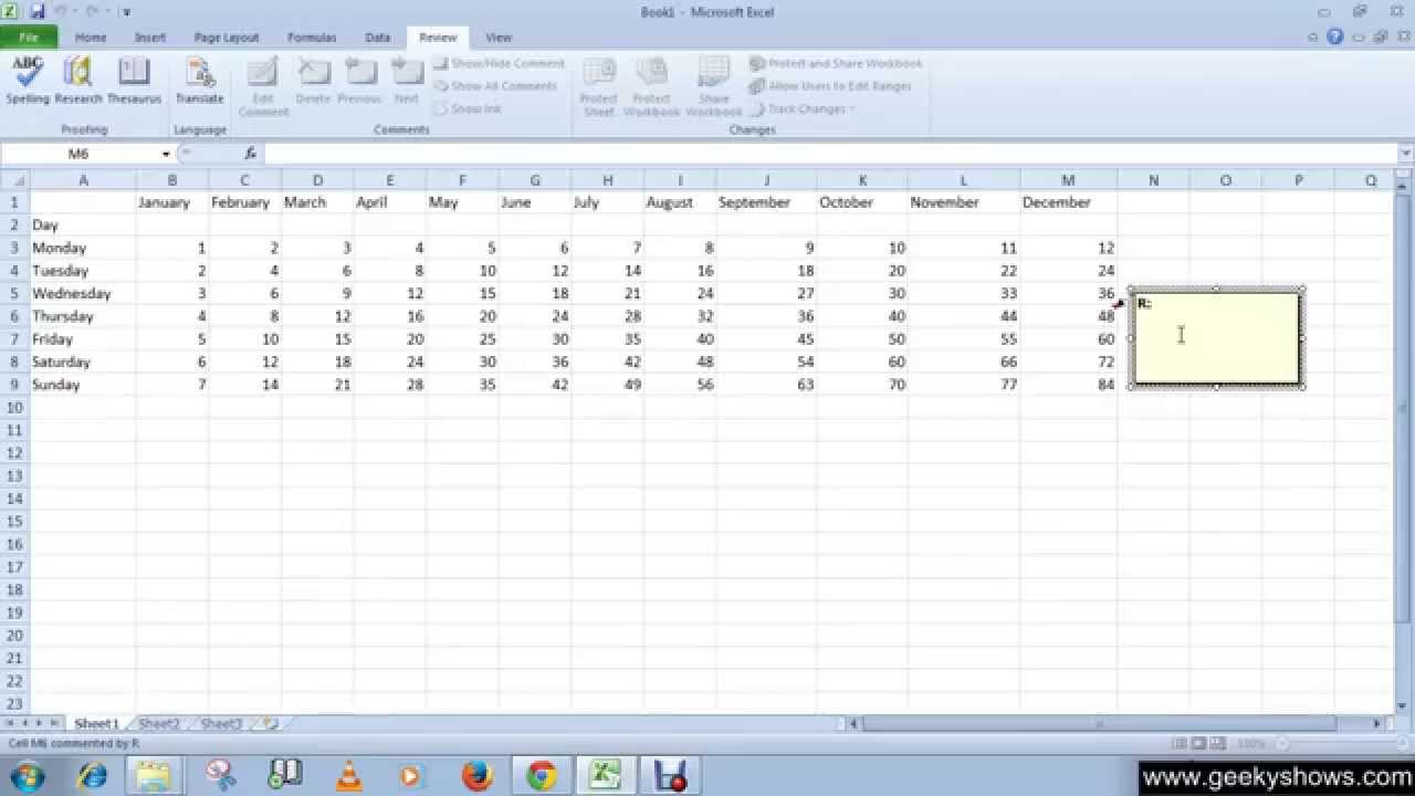 Microsoft Office Excel 2010 Add Comment