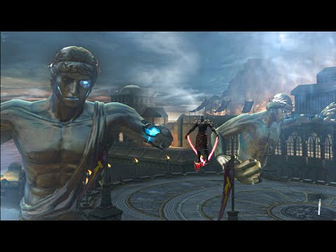 God of War 2 Exploring Colossus Boss & Twin Colossus???