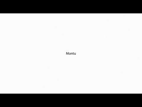 Montu PRONUNCIATION