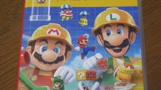 スーパーマリオメーカー2の開封