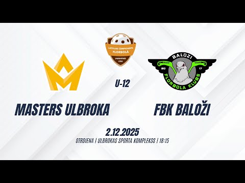 ZU-12 | Masters Ulbroka Red - FBK Baloži  02/12/2025