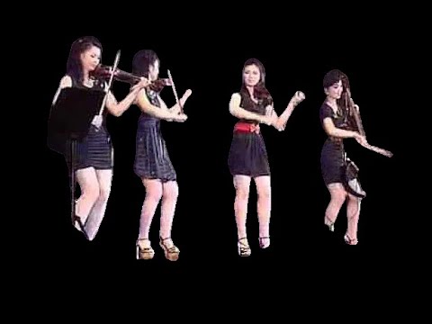 MORANBONG BAND - North Korean female orchestra. Canal Cecilgonzalez