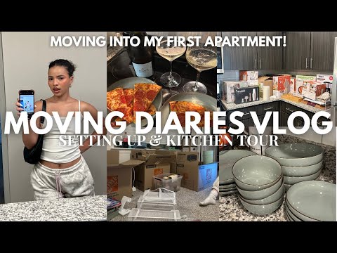 moving diaries pt.2 | kitchen tour, amazon haul, apartment updates