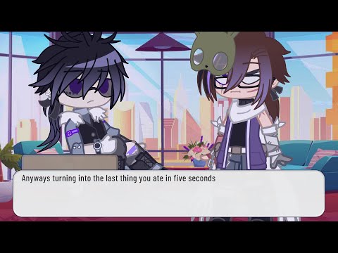 Turning into the last thing you ate [Skit] || Afton Family [My AU!]