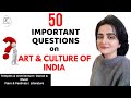Art & Culture of India: Important Questions on Temples, Fairs, Festivals, Music, Dance, Literature