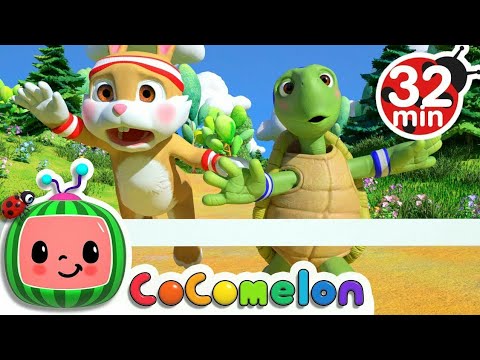 The Tortoise and the Hare + More Nursery Rhymes & Kids Songs | CoComelon Animated Cartoon