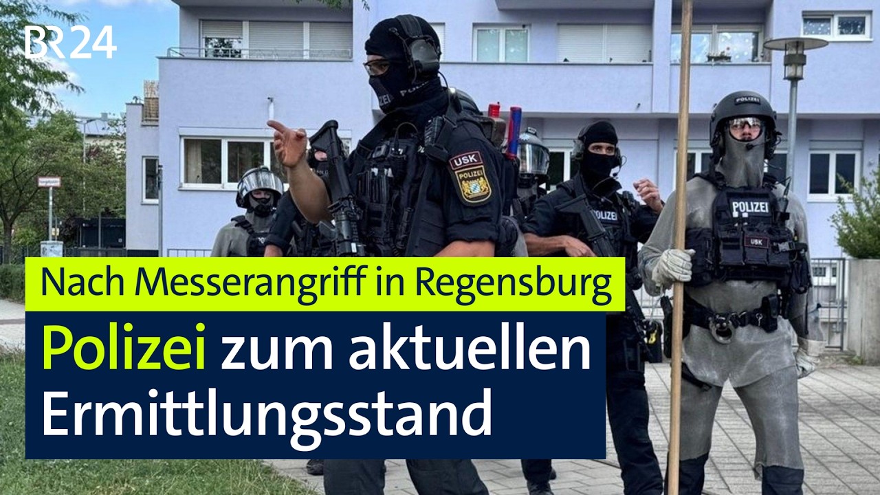 Polizei informiert nach Geiselnahme in Regensburg | BR24