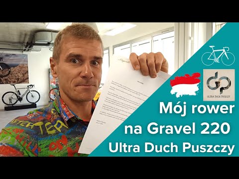 Odbieram Rower na Ultra Duch Puszczy: Gravel 220km :)