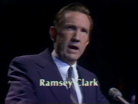 Thumbnail for Patrick Sky and Ramsey Clark at the 1976 Phil Ochs Memorial Celebration by Patrick Sky