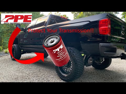 PPE Double Deep Transmission Filter Install L5P Duramax!!