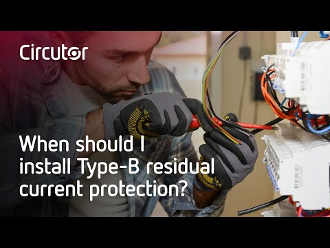 When should I install Type-B residual current protection?