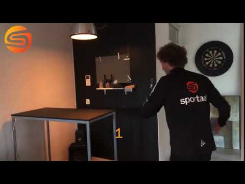 23 Video Sjors   Tafeltennis challenge