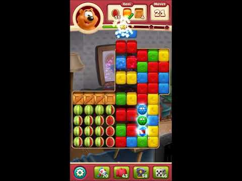 Toon Blast Level 2898 - NO BOOSTERS 🐻🐺🐱 | SKILLGAMING ✔️