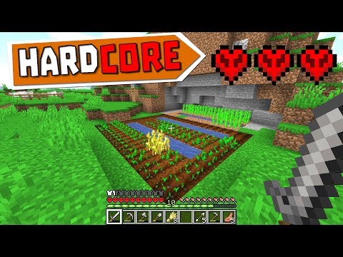 ÖLMECEM !  - Minecraft HARDCORE Survival Bölüm 2