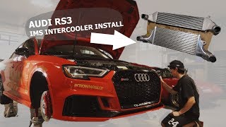 Iroz Motorsport Intercooler Install AUDI RS3 8V DIY w/Sound Clip