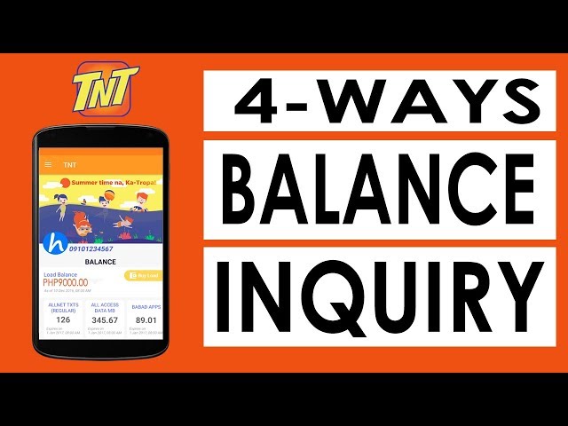 tnt check load balance