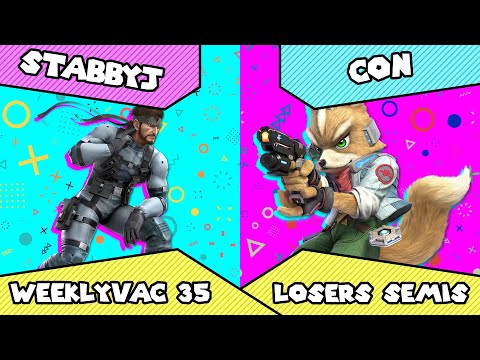 WeeklyVac 35 - SSBU - StabbyJ (Snake) vs Con (Fox)