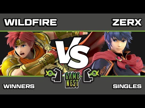 Game Nest Smash It Up: Wildfire (Roy) vs Zerx (Marth) - Winners Round 1