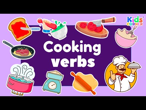 Cooking Verbs | English Vocabulary for Kids