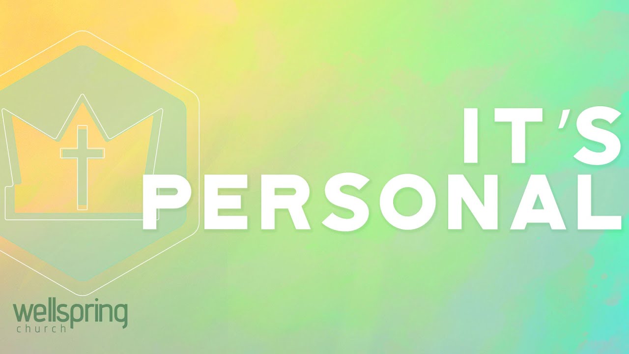 It's Personal