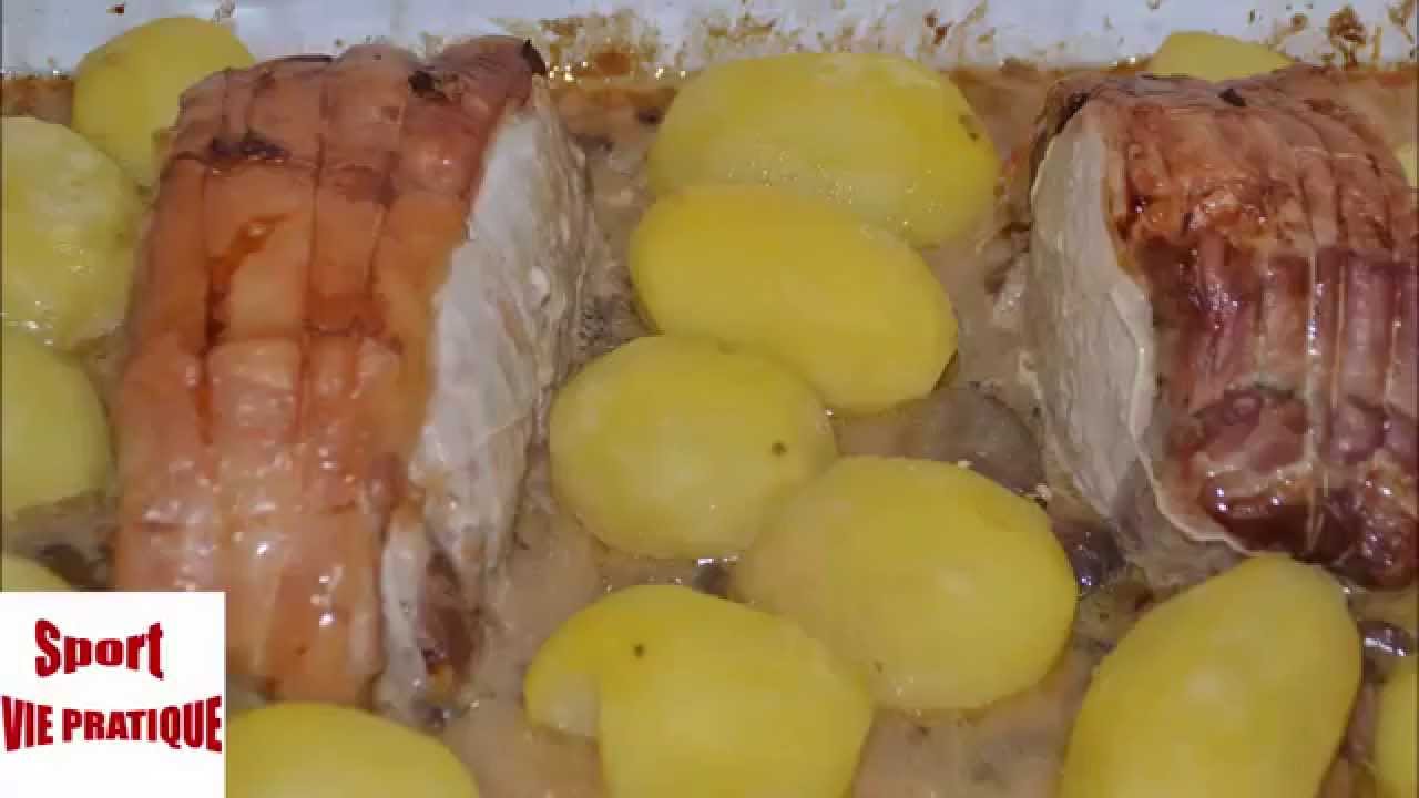 Recette facile :roti de porc à la moutarde au four