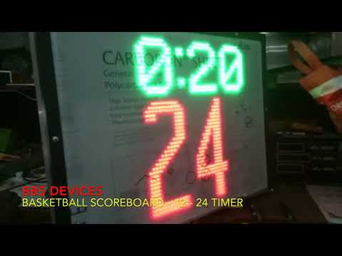 Basketball shot clock