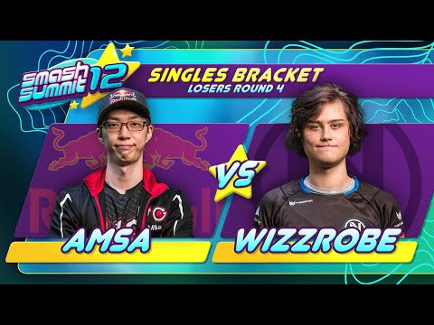 aMSa vs Wizzrobe - Singles Bracket: Losers Round 4 - Smash Summit 12 | Yoshi vs Captain Falcon