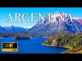 FLYING OVER ARGENTINA (4K UHD) - Relaxing Music With Stunning Beautiful Natural Video For Reading