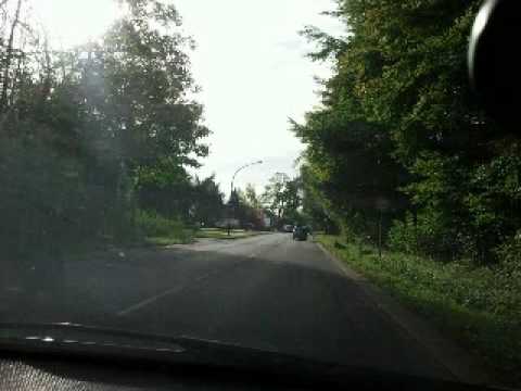 Zeitraffer Fahrt von Bergisch Gladbach nach Mondorf