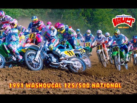 1991 Washougal 125 500 Motocross National