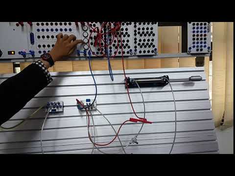 Module 8 electro pneumatic using TP 201 equipment