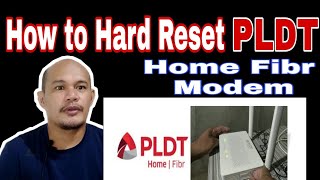How to Hard Reset PLDT Home Fibr Modem