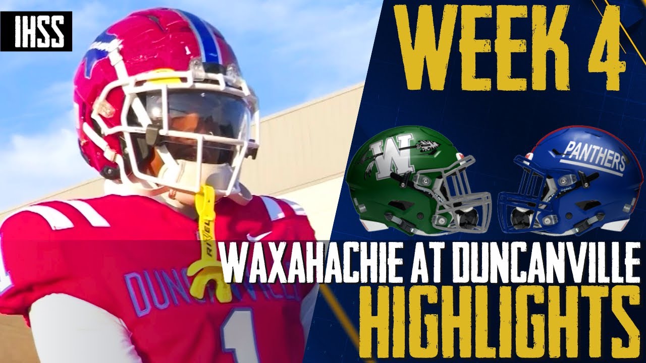 Duncanville vs. Waxahatchee Thrilling Game Highlights | High School Football Roundup