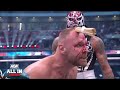 Penta El Zero M S Brutal Assault On Moxley With Skewers In Stadium Stampede AEW All In London