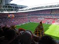 View from block 524 at Wembley Stadium View from block 524 at Wembley Stadium