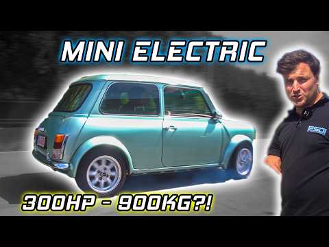 300 HP IN A 900 KG CAR | FIRST DRIVE IN THE FINISHED ELECTRIC CLASSIC MINI | PART 6 | ESDI EV
