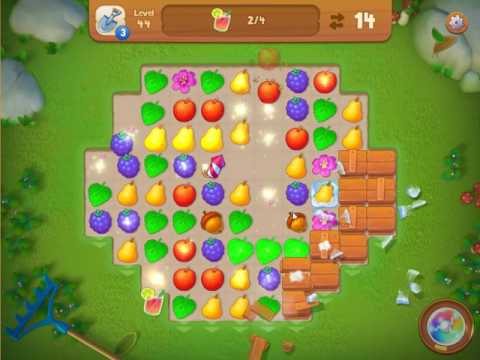 Gardenscapes - New Acres - Level 44 - No Boosters (by match3news.com)