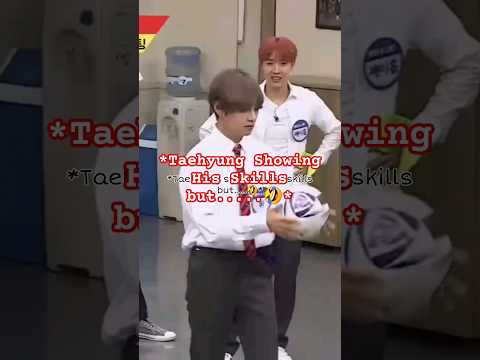 Taehyung Showing🤣His Skills But...🤣 #shortsfeed #taehyung #viralshorts
