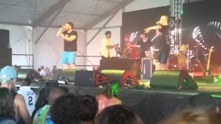 The Stand4rd (Allan Kingdom, Bobby Raps, Corbin (Spooky Black)) at Eaux Claires