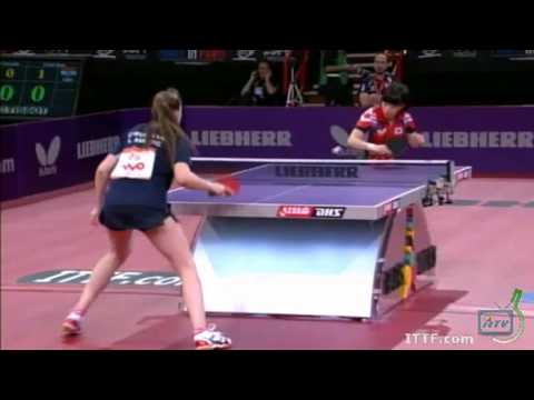 Women's WTTC Double Around the Net Shot
