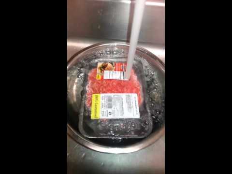 How to Properly Thaw Frozen Ground Beef