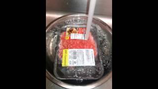 How to Properly Thaw Frozen Ground Beef