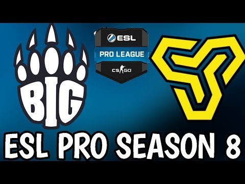 BIG vs Space Soldiers ESL Pro League Season 8 Highlights CSGO - Dust2