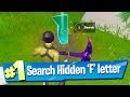 Search hidden 'F' found in the New World Loading Screen - Fortnite Battle Royale Search hidden 'F' found in the New World Loading Screen - Fortnite Battle Royale