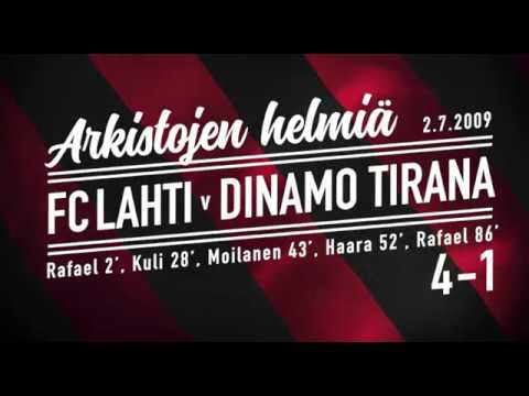 FCLahtiTV: #TBT FC Lahti - Dinamo Tirana 4-1 2.7.2009