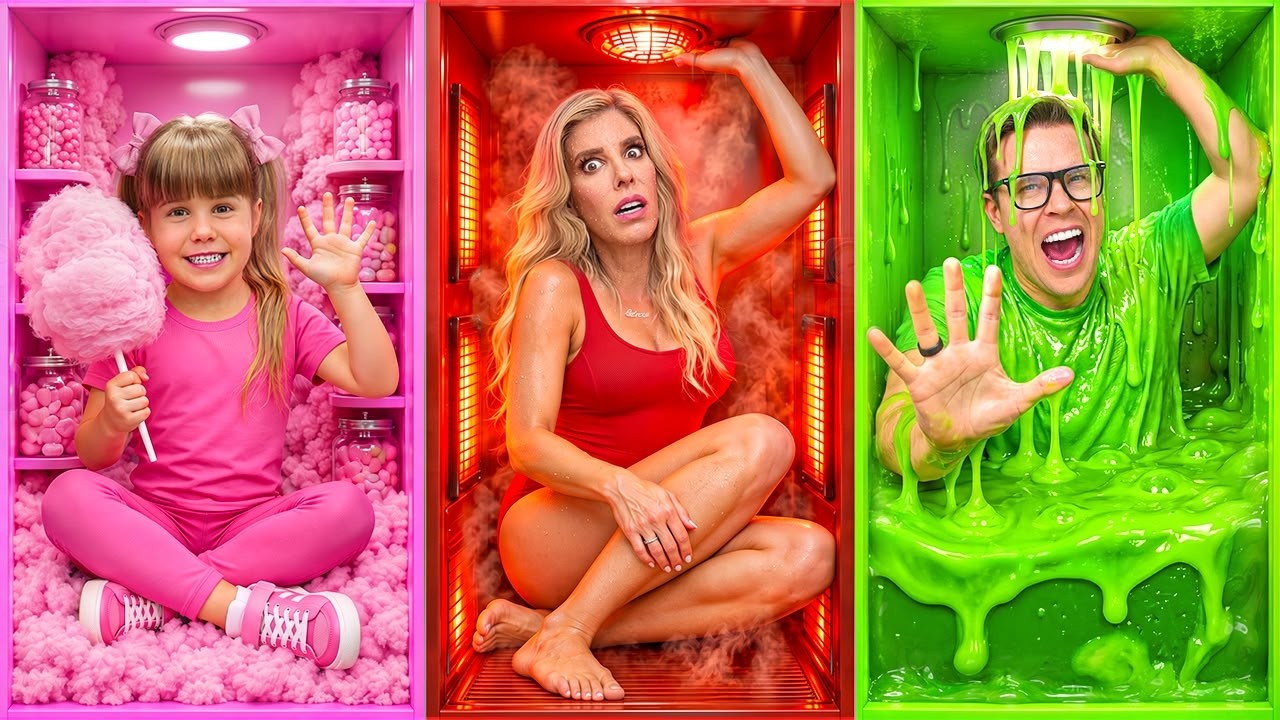 Trapped in One Color for 24 Hours